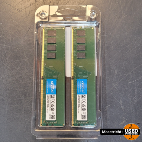 Crucial DDR4-2400  16GB kit (2x 8GB) | NIEUW | elders 50 euro