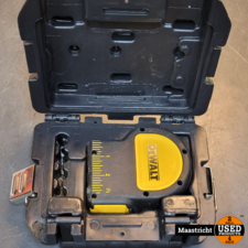 Dewalt DW082 laser waterpas, in zeer goede staat, met koffer