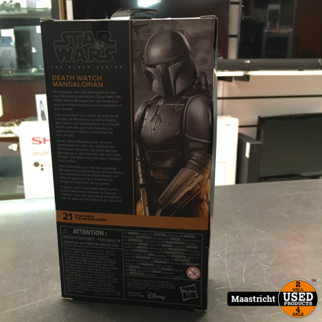 Star Wars The 6” Black Series #21 Death Watch Mandalorian