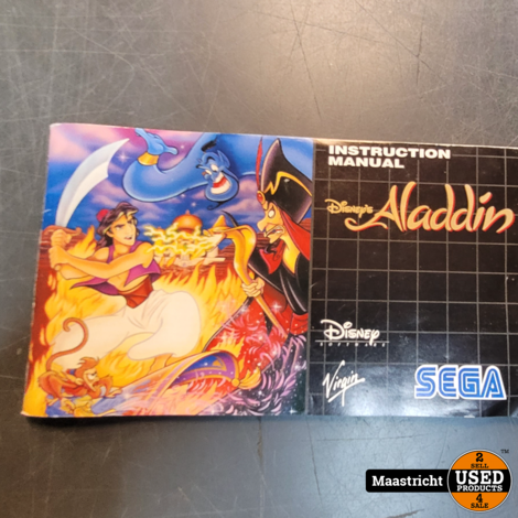 DISNEY'S ALADDIN Sega Mega Drive Games