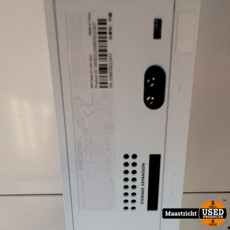 Microsoft - Xbox Series S - 512GB - White - All Digital - 1 Controller.