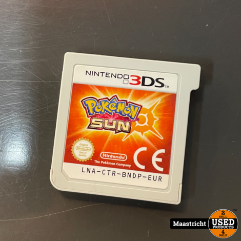 Pokemon sun nintendo 3 DS