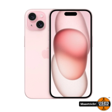 Apple iPhone 15  pink 128 GB  Gloednieuw in geopende doos