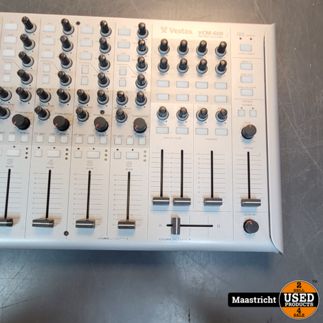 Vestax VCM-600 MIDI controller / mixer zilver | nwpr 622 euro