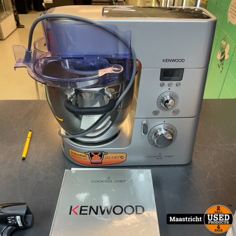 Kenwood KM080  Cooking Chef Major Elektrische mixer - Zilver, als nieuw