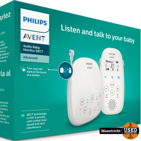 Philips Avent DECT-babyfoon SCD715/26 | Nieuw in geopende doos