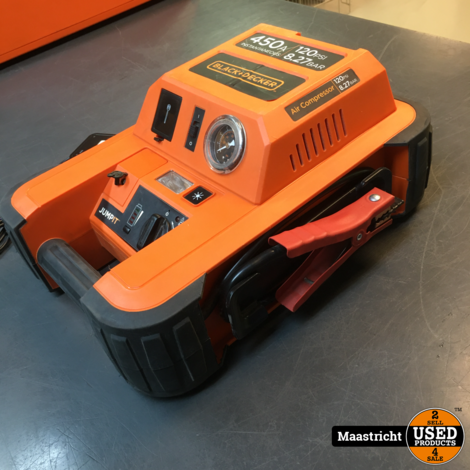 Black & Decker BDJS450I - startbooster (met nieuwe accu) | nwpr 132 euro