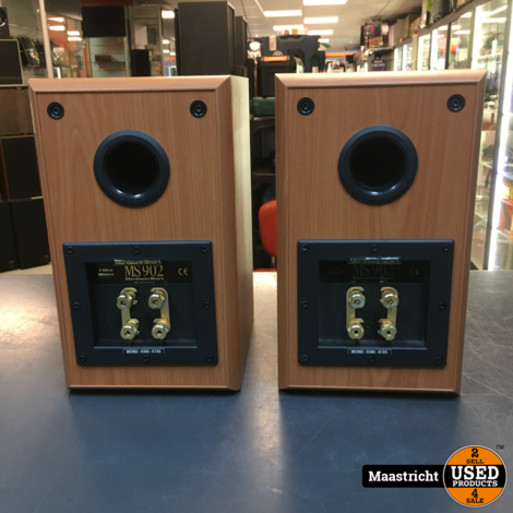Mordaunt Short MS902 monitor luidsprekers (set) in topstaat