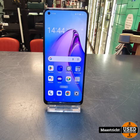 OPPO Reno 8 5G zwart 256 GB, in redelijke staat