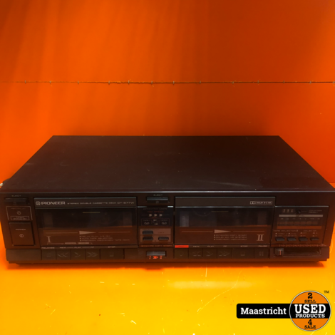 pioneer CT-S77 dubbel cassettedeck