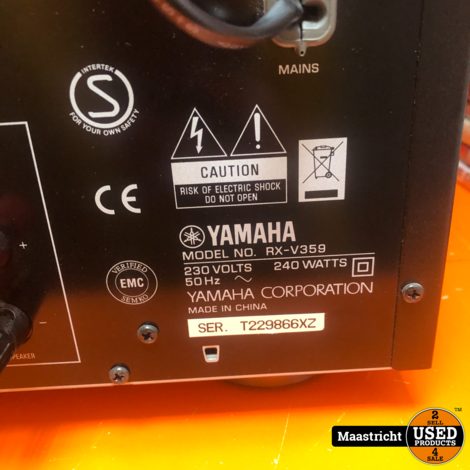 Yamaha RX-V359 AV Receiver met afstandsbediening