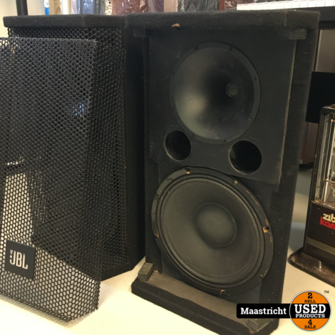 JBL i725 speakers met 18Sound basspeaker en hoorn met compressiedriver
