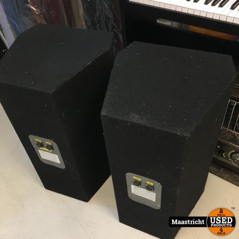 JBL i725 speakers met 18Sound basspeaker en hoorn met compressiedriver