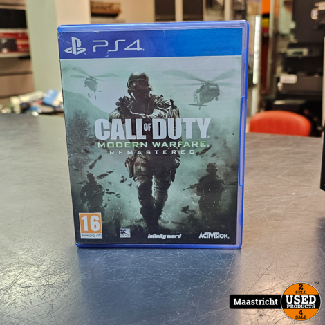 PS4 Game | Call Of Duty Modern Warfare Remastered