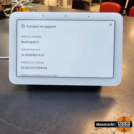 Google Nest Hub - Smart Speaker met scherm - Antraciet. (Nwpr 82)