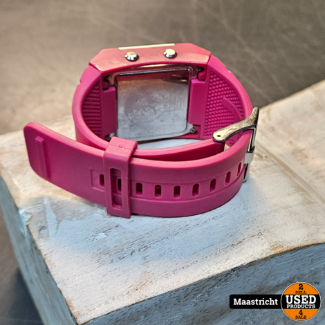 diesel dz 7133 - dames horloge - roze bandje.