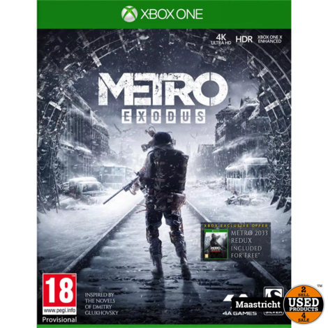 Xbox One Game | Metro Exodus Sealed