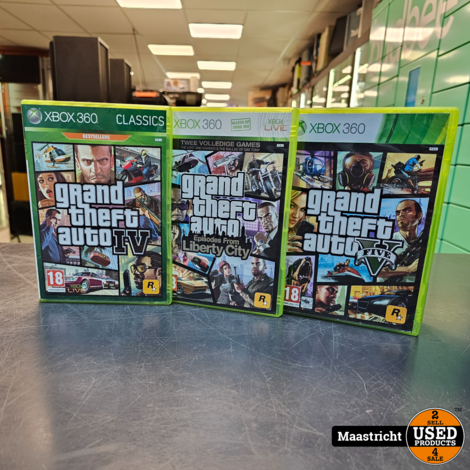 Xbox 360 Games | Grand Theft Auto Pakket!