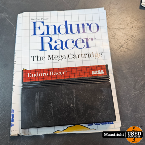 Sega Game | Enduro Racer The Mega Cartridge