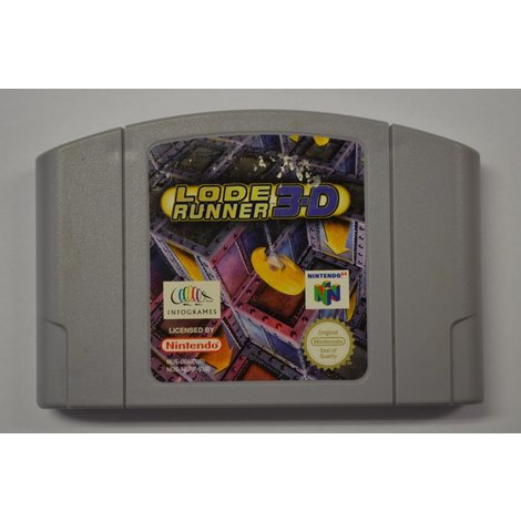 Nintendo 64 game Lode Runner 3D - losse game zonder boekje of doosje