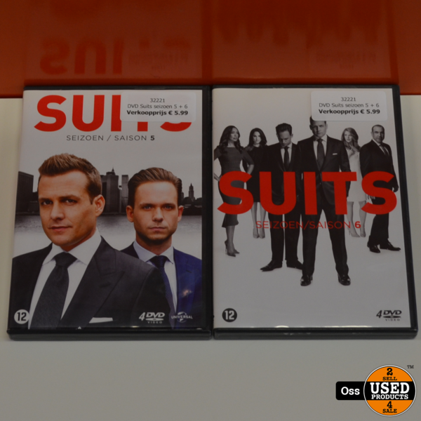 gevoeligheid Naar behoren Handboek DVD Boxen Suits seizoen 5 + 6 - Used Products Oss