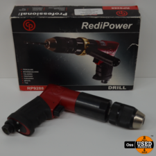 Chicago RediPower RP9288 Pneumatic Pistol Drill / Luchtgereedschap / incl. doos, korte omschrijving en handvat
