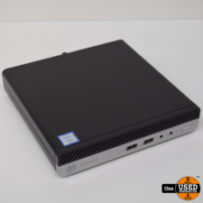 HP ProDesk 400 G3 Mini Desktop PC incl. adapter - Windows10 8GB-RAM 256GB-SSD Corei5-7500T