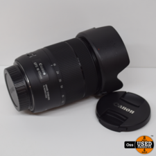 Canon Zoom Lens EF-S 18-135mm 1:3.5-5.6 IS USM - Image Stabilizer Nano USM - incl. lensdoppen en zonnekap - Nieuwstaat!