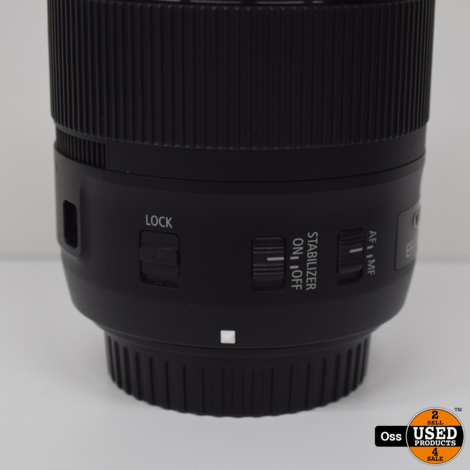 Canon Zoom Lens EF-S 18-135mm 1:3.5-5.6 IS USM - Image Stabilizer Nano USM - incl. lensdoppen en zonnekap - Nieuwstaat!