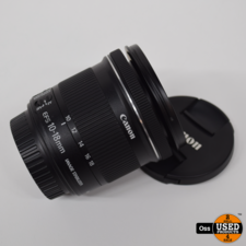 Canon Zoom Lens EF-S 10-18mm 1:4.5-5.6 IS STM - incl. 2 lensdoppen