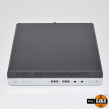HP ProDesk 400 G4 Desktop Mini PC incl. adapter - Windows11Pro 256GB-SSD 8GB-RAM Corei5-8500T