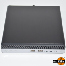 HP ProDesk 400 G4 Desktop Mini PC incl. adapter - Windows11Pro 256GB-SSD 8GB-RAM Corei5-8500T