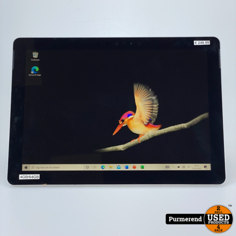 Microsoft Surface Go 64GB 1824 | Pentium 4415Y - 4GB - 64GB