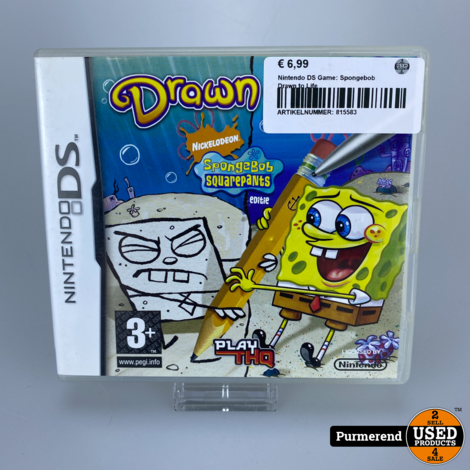 Nintendo DS Game: Spongebob Drawn to Life