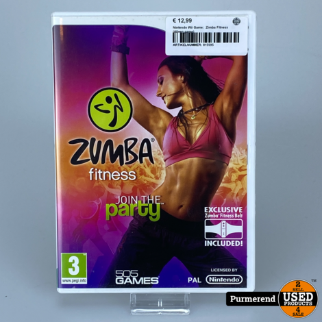 Nintendo Wii Game:  Zimba Fitness (Alleen game)