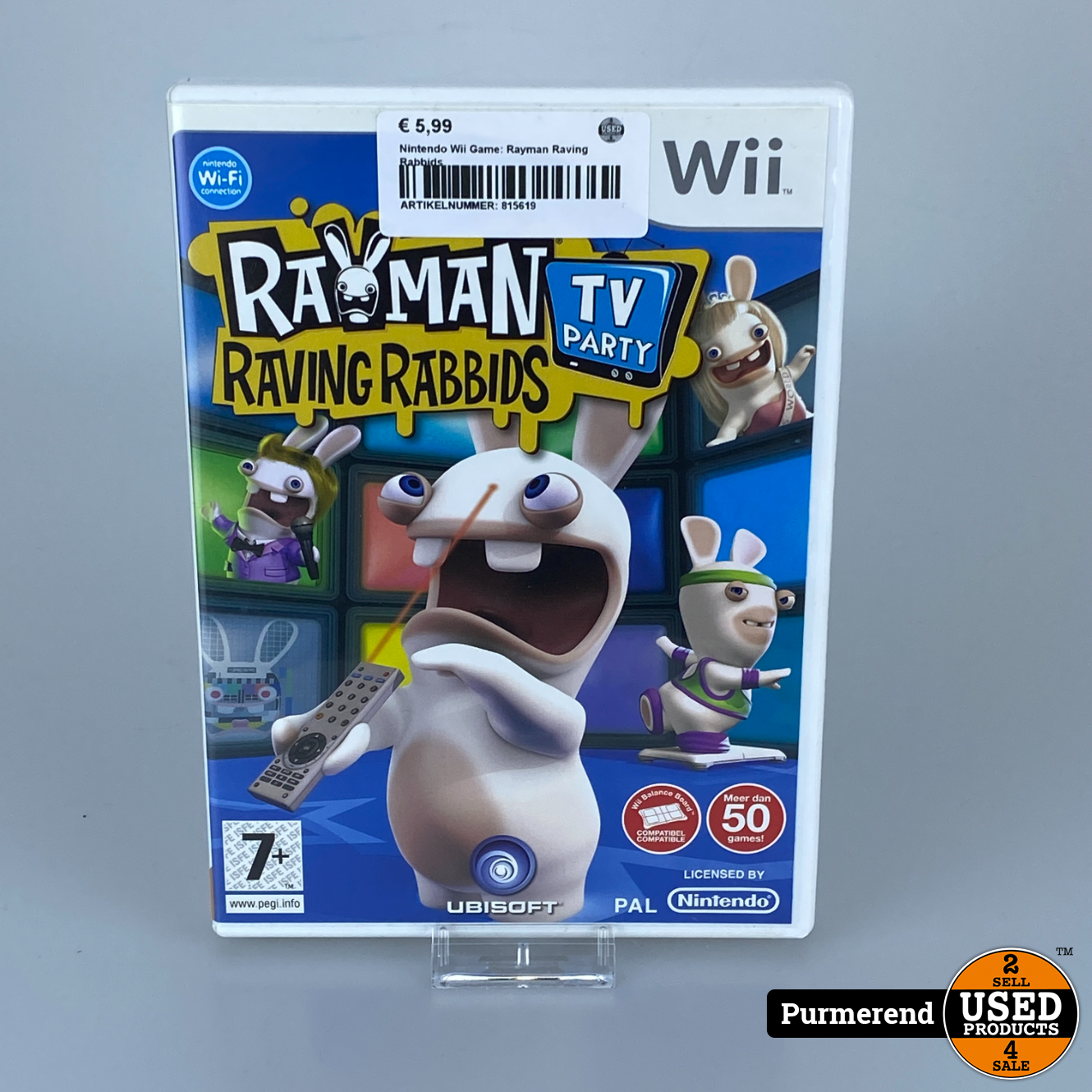 Nintendo Wii Rayman Raving - Used Products Purmerend