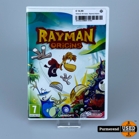Nintendo Wii Game: Rayman Origins