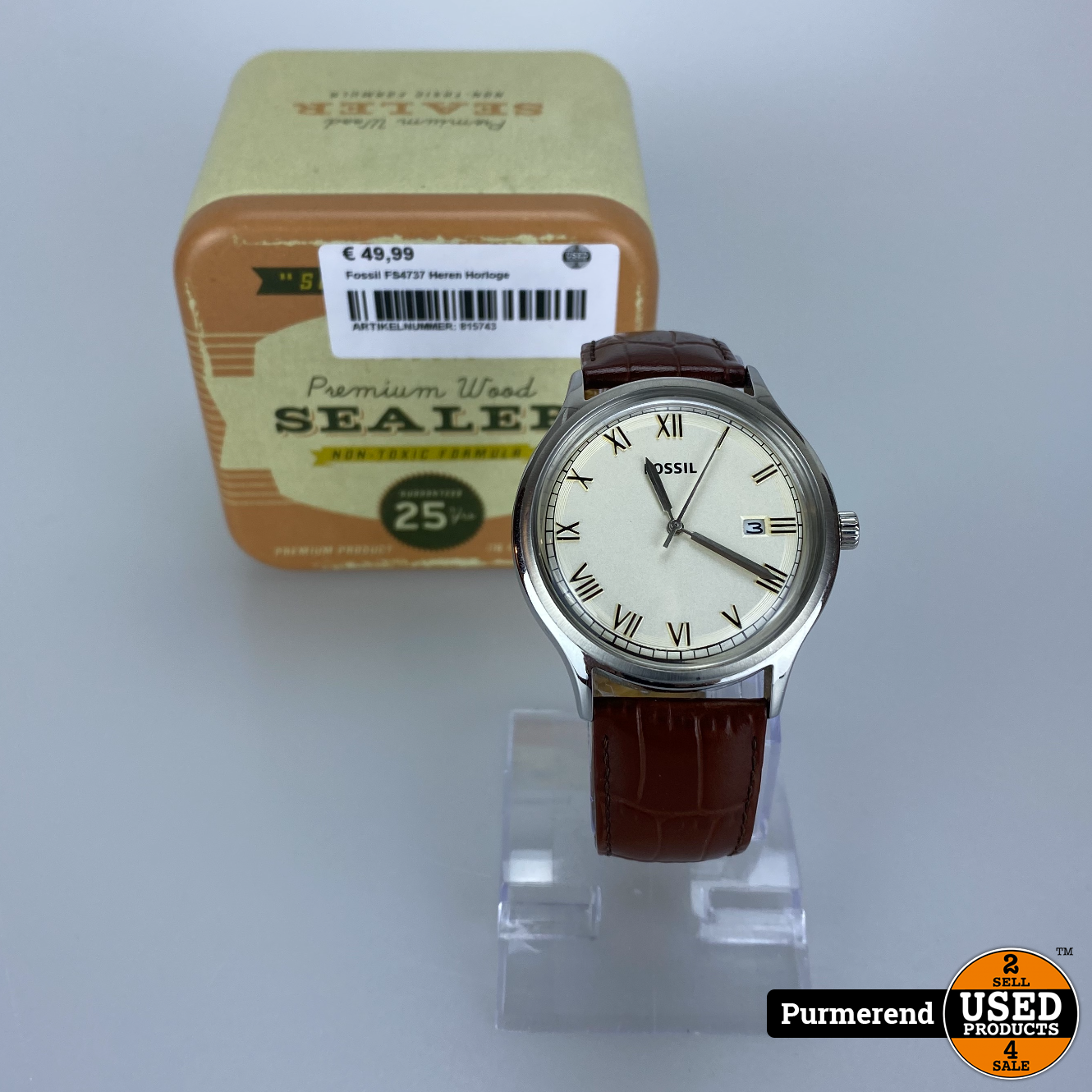 Fossil FS4737 Heren Horloge - Used Products Purmerend