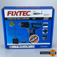 Fixtec FIXTEC FCD12L03 12V ACCUSCHROEFMACHINE | NIEUW