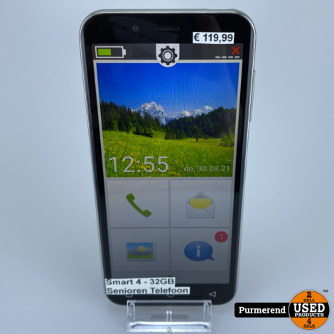 Emporia Smart 4 32GB Zwart Senioren Smartphone