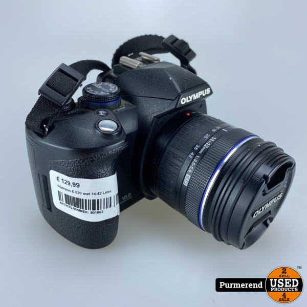 Olympus E-520 Kit met 14-42 Lens - Used Products Purmerend