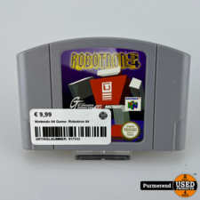 Nintendo 64 Game: Robotron 64