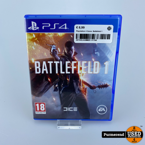 Playstation 4 Game: Battlefield 1