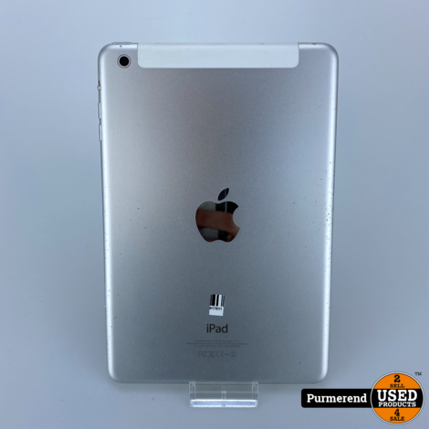 iPad Mini 16GB Zilver WIFI/4G