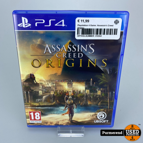 Playstation 4 Game: Assassin's Creed Origins