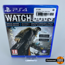 Playstation 4 Game: Watch Dogs Special Edition