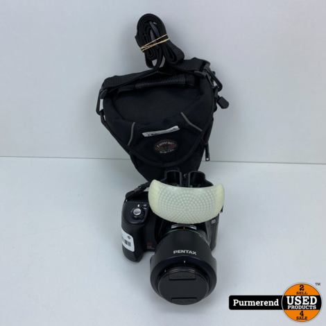 Pentax K100D DSLR Camera + 18-55MM Lens