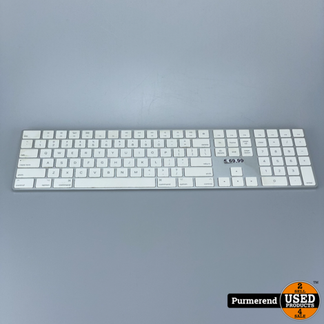 Apple Magic Keyboard met numeriek toetsenblok QWERTY | Nette staat