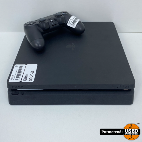 Playstation 4 Slim 500GB Zwart
