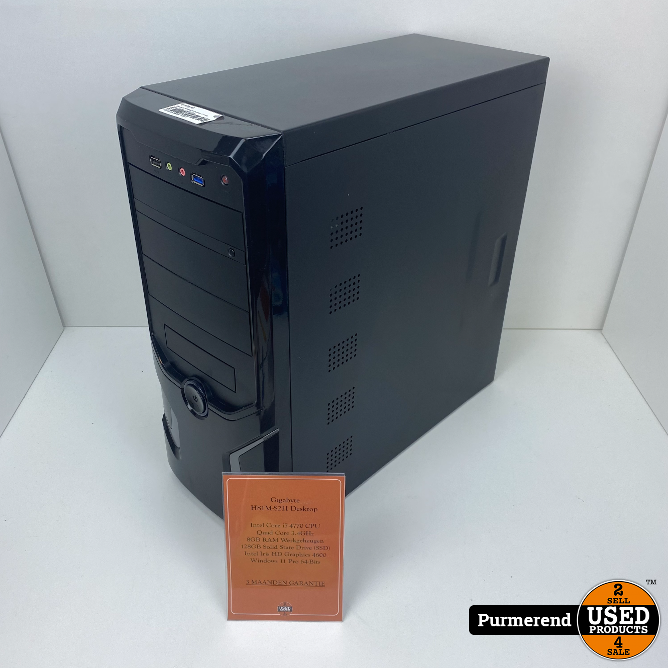 sneeuw ophouden Kilimanjaro Gigabyte H81M-S2H Desktop | i7 4th Gen - 16GB - 128GB SSD - Used Products  Purmerend